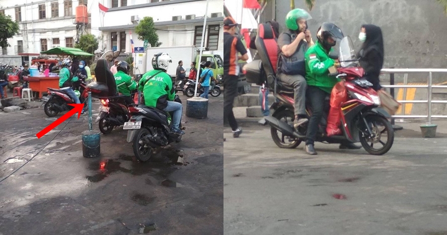 7 Posisi cowok dibonceng ojek online ini bikin geli