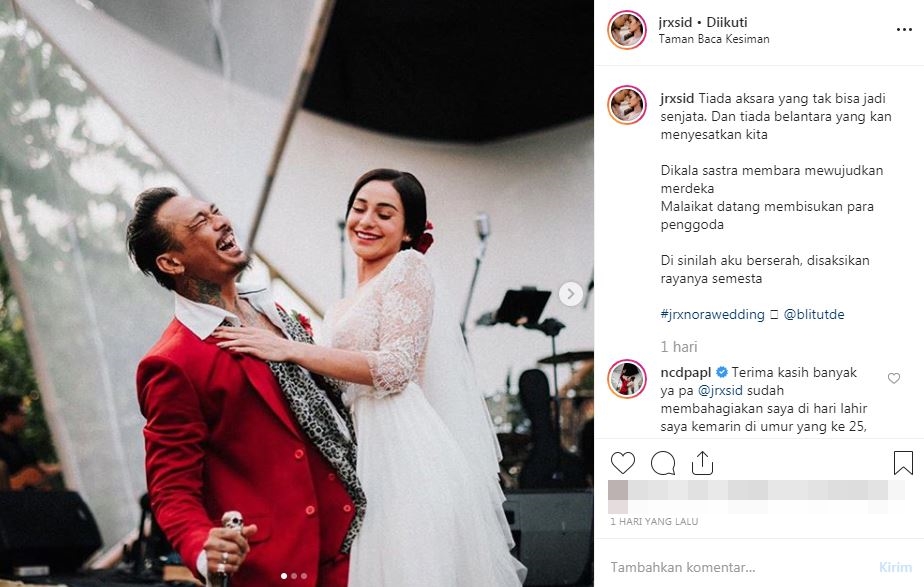 Curahan Nora Alexandra pada Jerinx tentang perselingkuhan