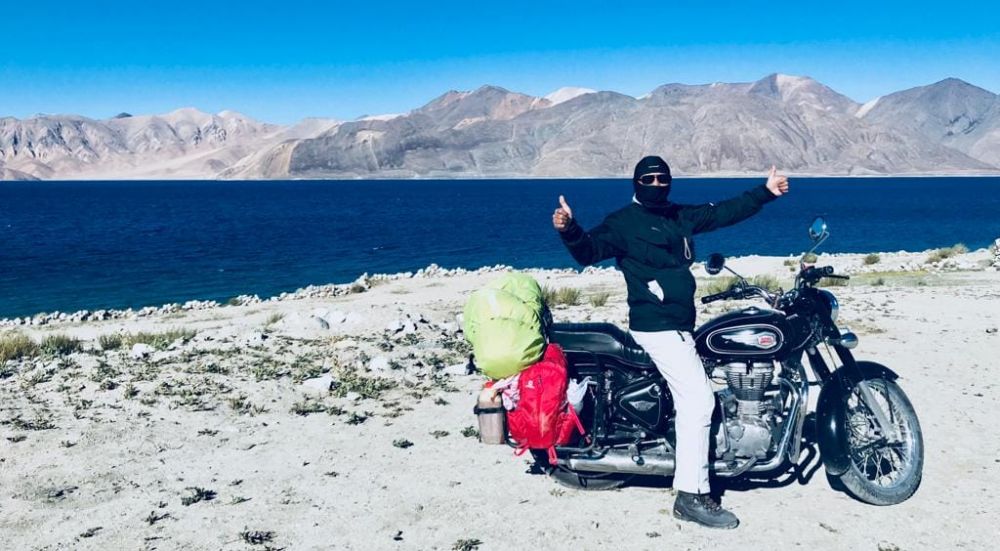 Joseph Mentari, jelajahi daerah tertinggi bumi dengan motor