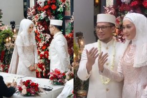 7 Momen pernikahan Dian Pelangi dan Sandy Nasution