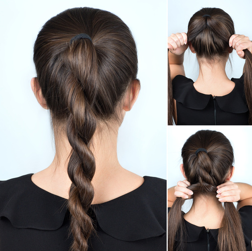 15 Cara mengikat rambut simpel dan nggak pakai ribet