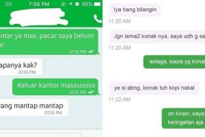 9 Chat lucu driver ojek online nunggu penumpang, jadi serba salah