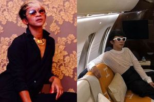 Naik jet pribadi, 6 gaya mewah Aming ini curi perhatian