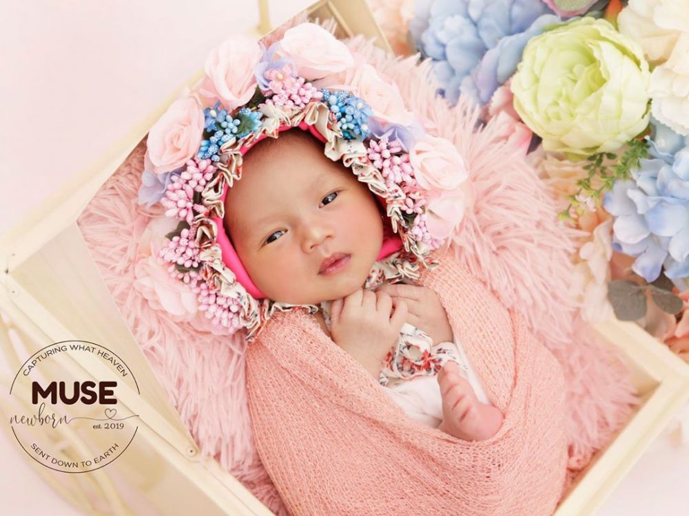 7 Potret newborn baby Grandine, anak kedua Faby Marcelia