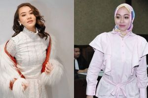 Aaliyah Massaid jenguk Angelina Sondakh, captionnya jadi sorotan