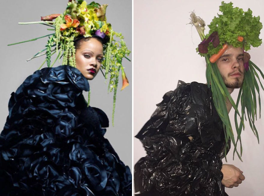 Pria ini tirukan gaya rambut 10 seleb dunia, hasilnya kocak