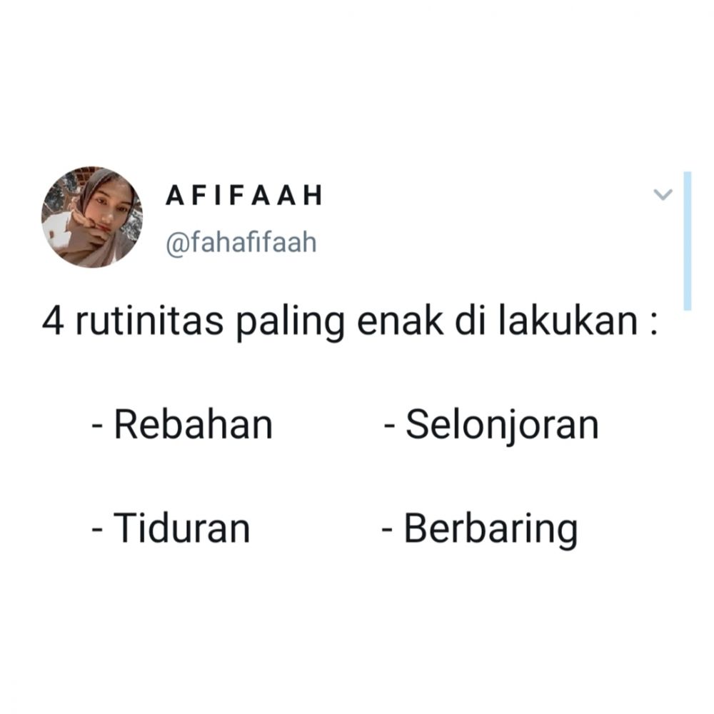 10 Status receh di media sosial ini bikin mikir 'ya juga ya'