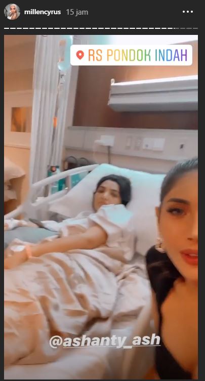Dijenguk Millendaru di rumah sakit, begini reaksi Ashanty