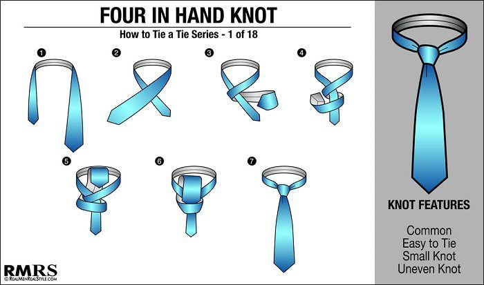 14 Cara memakai dasi segitiga yang benar, mudah dan elegan