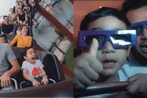 7 Momen Raffi Ahmad temani Rafathar main, habis Rp 50 juta