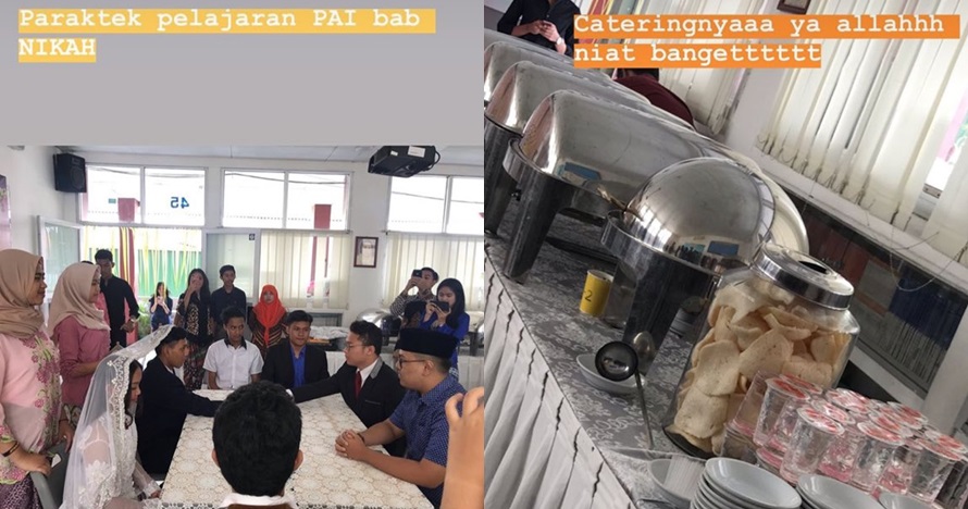 Ujian praktik nikah, murid SMA niat bikin pesta sungguhan