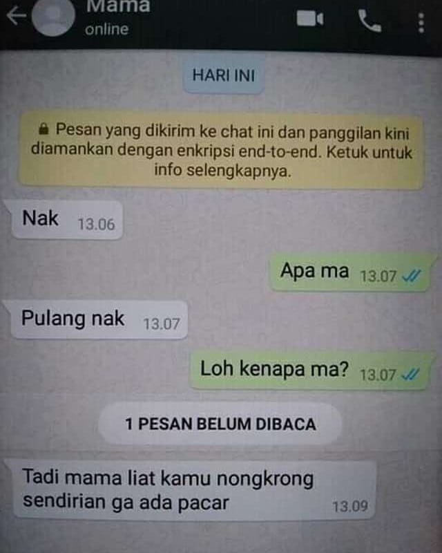 10 Chat lucu ibu dan anak ini bikin nyengir tepuk jidat