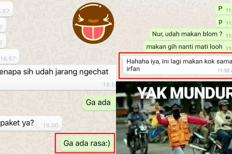 10 Chat Lucu Tanda Cinta Ditolak Ini Bikin Senyum Getir