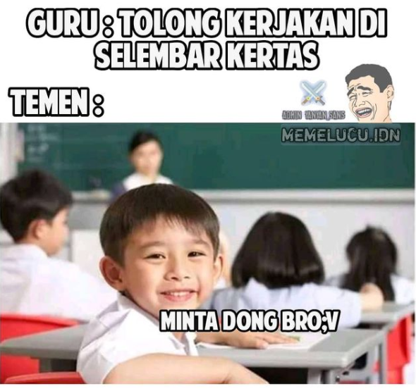 111 Kata-kata lucu bergambar terbaru, gokil dan bikin ngakak