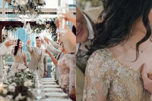 5 Potret pertunangan Boy William & Karen Vendela, romantis