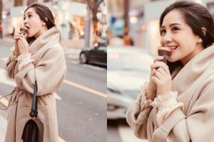 Harga baju hangat Nagita Slavina saat di Korea ini bikin melongo