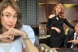 10 Pesona Shella O, asisten Hotman Paris yang cantik abis