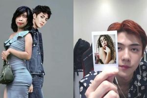 6 Foto editan Mimi Peri bareng artis Korea, bikin kesal