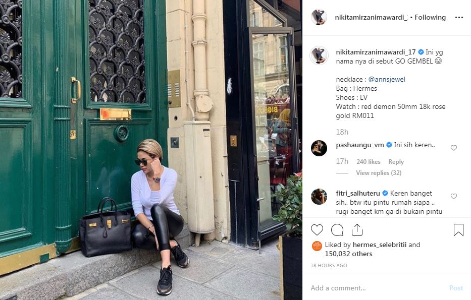 Kerap disebut OKB, ini jawaban menohok Nikita Mirzani