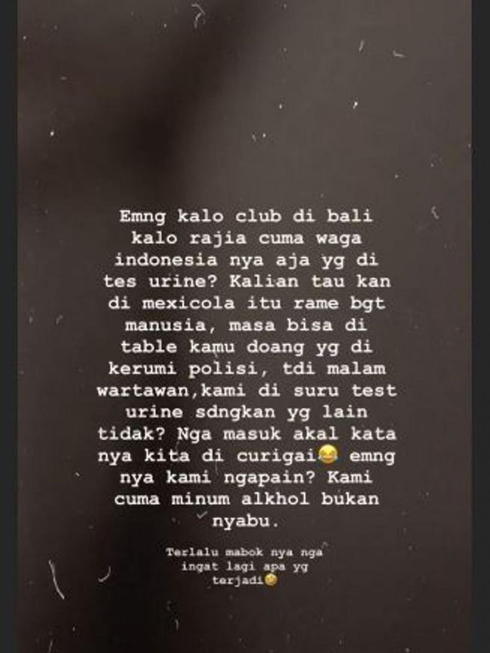 Curhatan Messya Iskandar, model seksi yang menolak tes urine