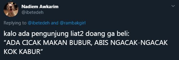 10 Cuitan lucu marketing pedagang pasar ini bikin cekikikan