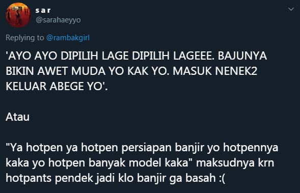 10 Cuitan lucu marketing pedagang pasar ini bikin cekikikan