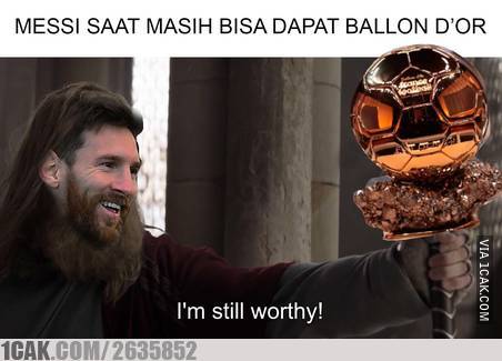 8 Meme lucu Ballon d'Or 2019 ini bikin asik cekikikan
