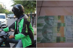 Curhat pilu driver ojek online tak sadar dibayar uang palsu