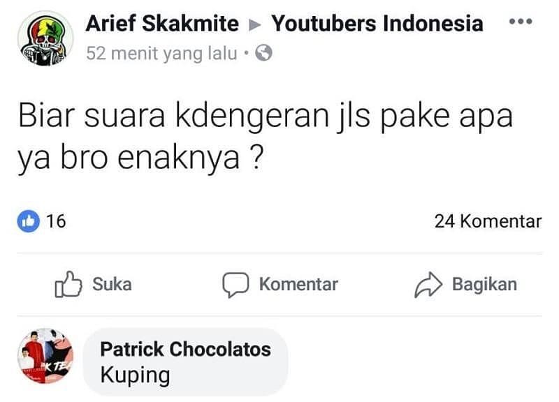 10 Tanya jawab di grup Facebook ini endingnya bikin ketawa