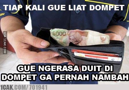 10 Meme lucu isi dompet ini bikin jiwa miskin ngangguk setuju