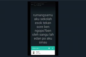 Saling sindir di WhatsApp, status medsos keluarga ini lucu abis