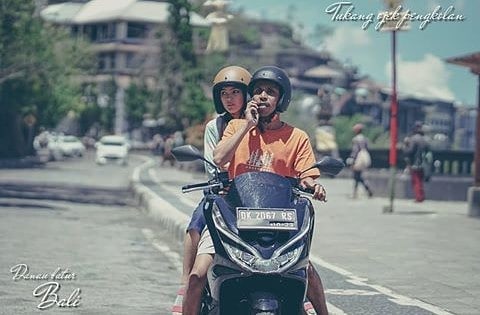 8 Potret bulan madu Mas Pur dan Rinjani TOP di Bali, so sweet