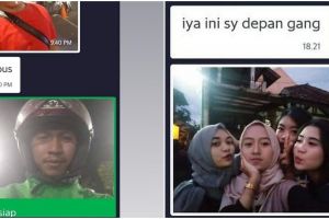 10 Chat lucu driver ojek online tanya posisi ini bikin ngakak