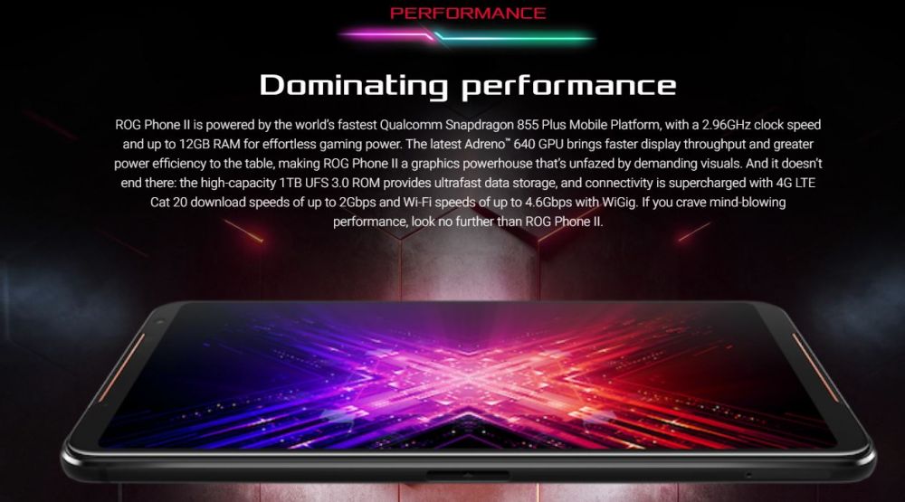 5 Spek dewa ASUS Phone ROG II, AirTriggers bikin gamer PUBG ngiler