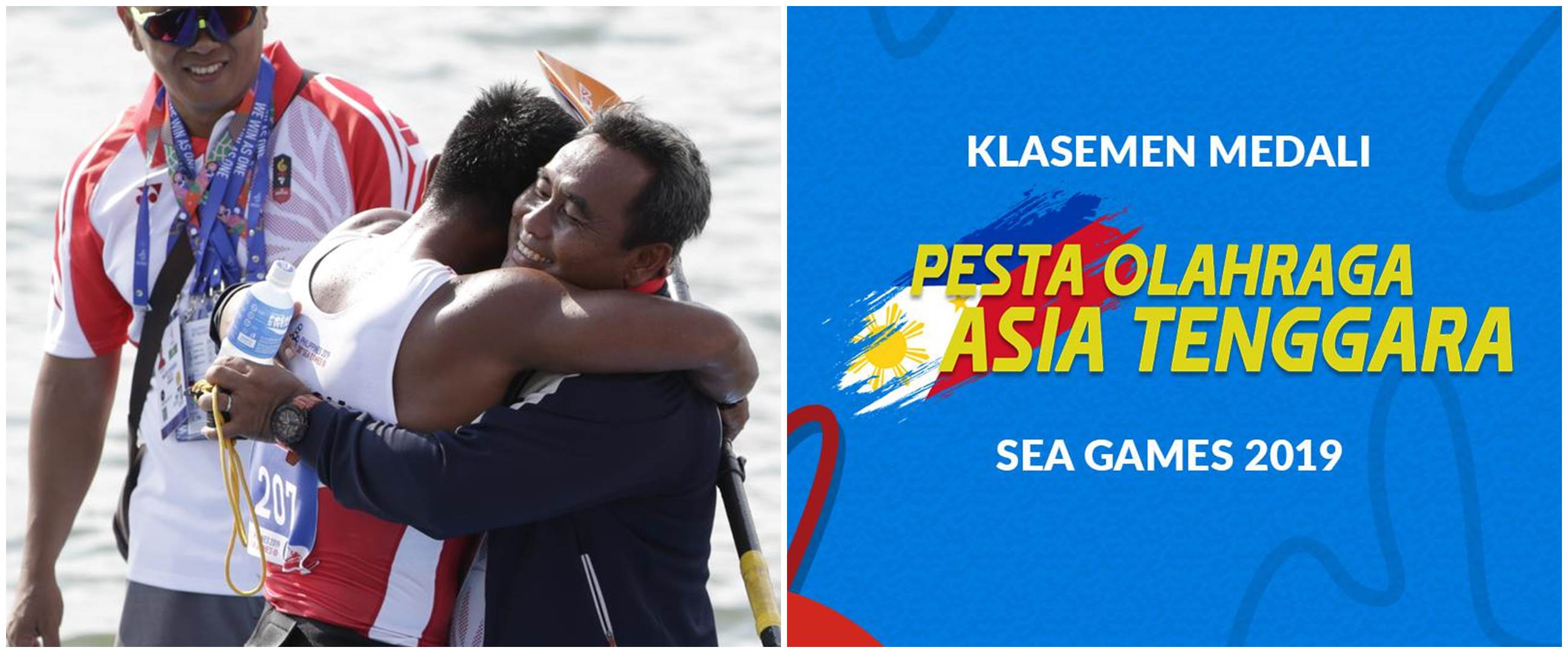 Perolehan medali SEA Games 2019, peringkat Indonesia naik