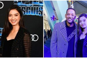 5 Momen Raline Shah di premiere Spies in Disguise, memesona