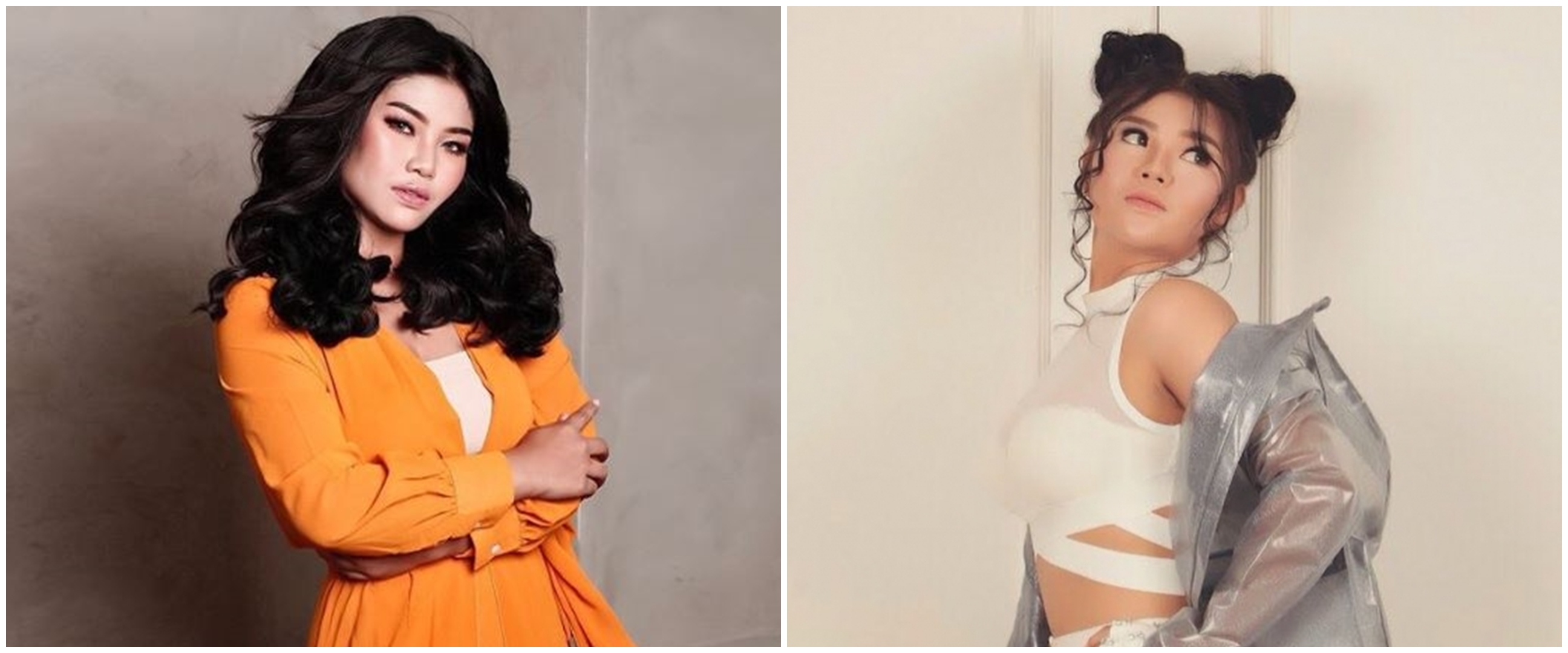 Rosa Meldianti tiru gaya Kylie Jenner, pinggangnya jadi sorotan