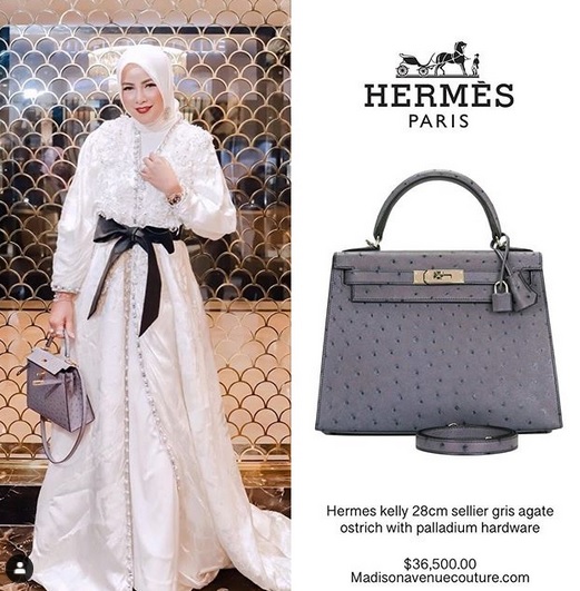 5 Gaya OOTD Olla Ramlan hadiri acara bergengsi, bawa tas hampir Rp 1 M