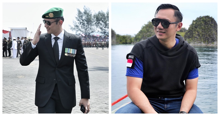 8 Beda gaya Agus Yudhoyono berpakaian formal vs kasual