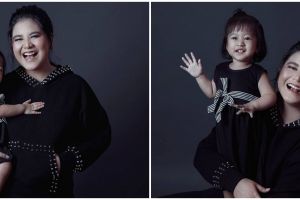 Beda gaya pemotretan 4 cucu presiden, Sedah Mirah curi perhatian