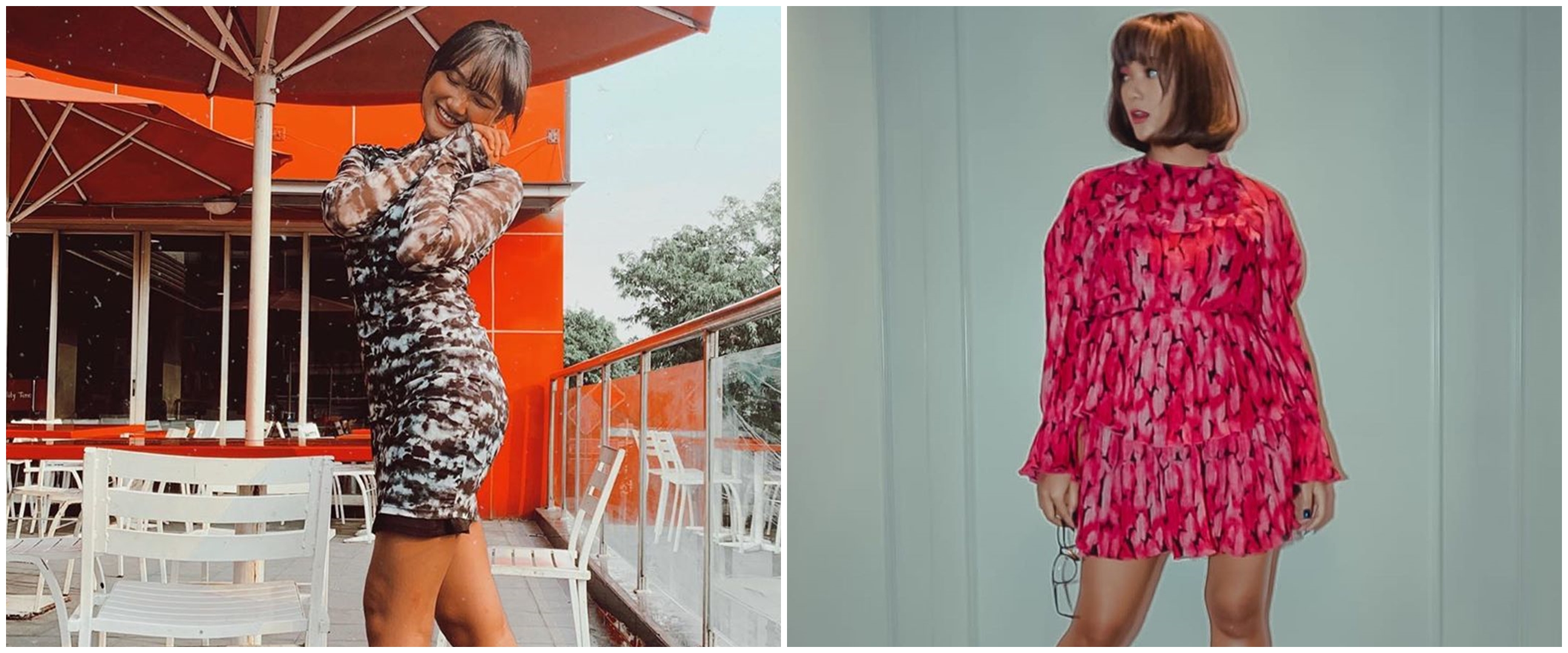 10 Gaya Marion Jola pakai mini dress, bikin gagal fokus