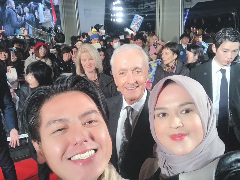 7 Momen Cut Meyriska dan Roger bertemu bintang Star Wars