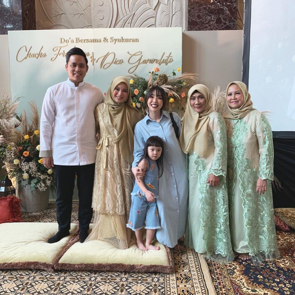 8 Momen syukuran kehamilan Chacha Frederica, 4 tahun menanti