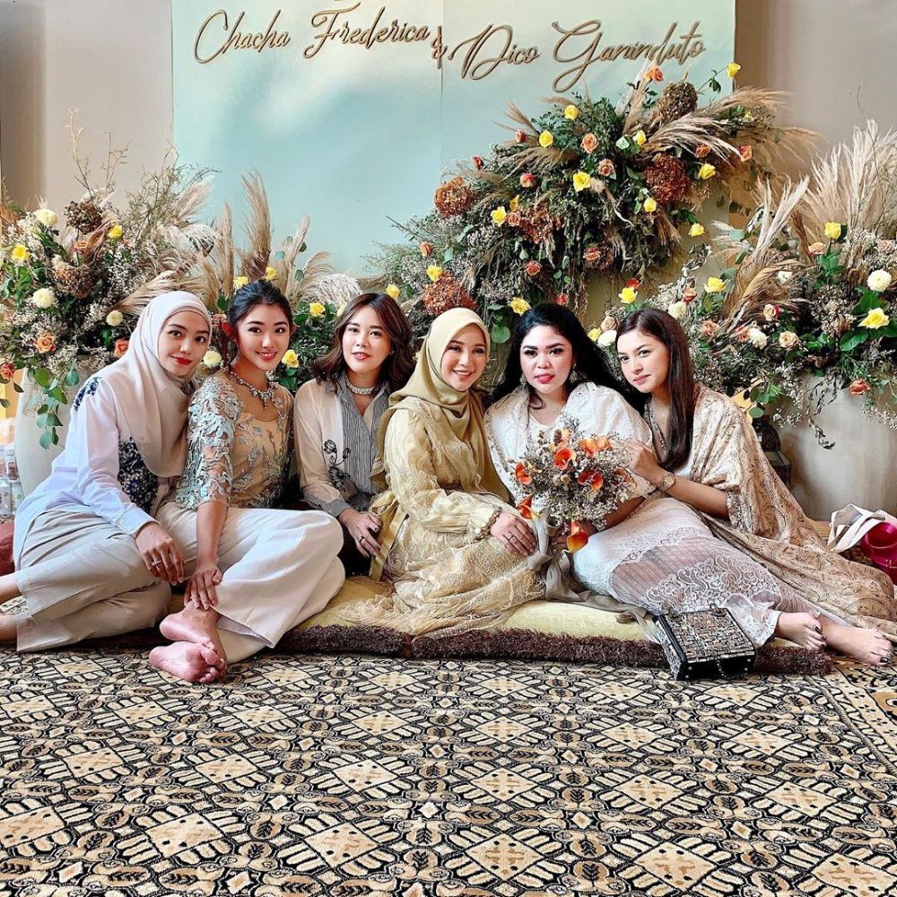 8 Momen syukuran kehamilan Chacha Frederica, 4 tahun menanti