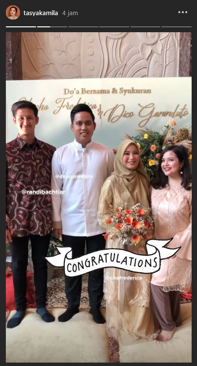 8 Momen syukuran kehamilan Chacha Frederica, 4 tahun menanti