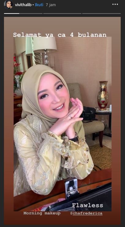 8 Momen syukuran kehamilan Chacha Frederica, 4 tahun menanti