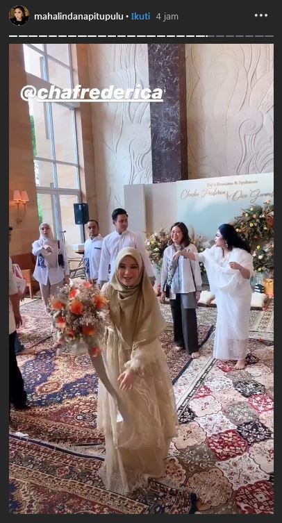 8 Momen syukuran kehamilan Chacha Frederica, 4 tahun menanti