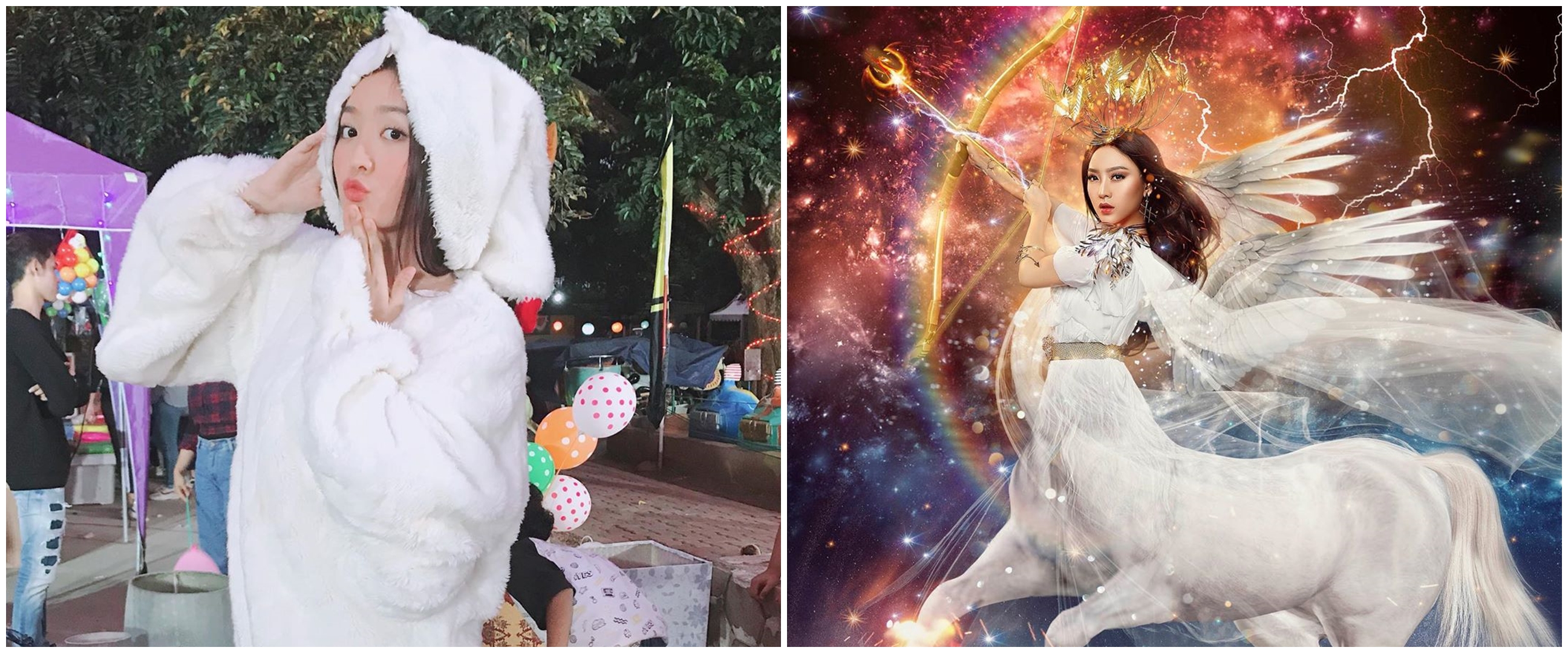 Biasa tampil feminin, ini 7 gaya nyentrik Natasha Wilona