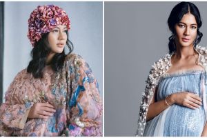 9 Gaya Paula Verhoeven pemotretan maternity, simpel elegan