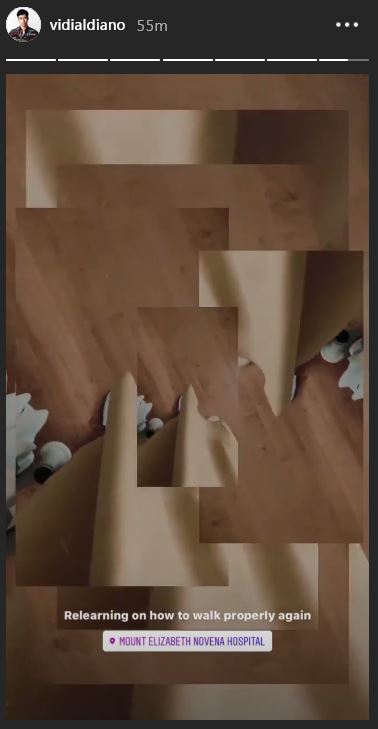  6 Potret terbaru Vidi Aldiano setelah operasi kanker ginjal